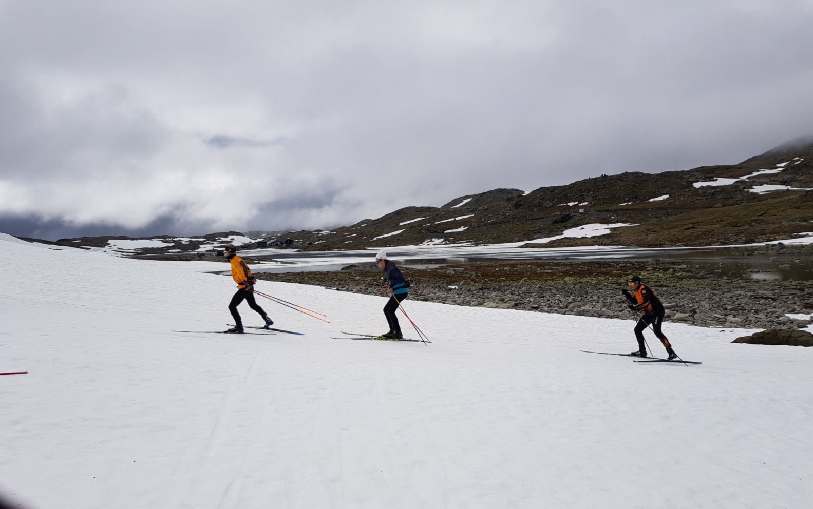 Snøsamling på Sognefjellet